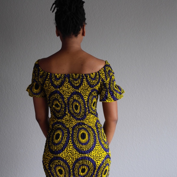 african stretch dresses
